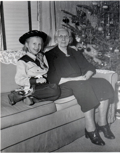 A five-year-old cowgirl in New Jersey.